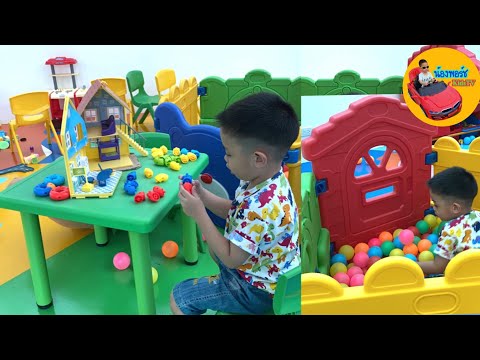 น้องพอร์ช | เล่นในห้องของเล่น Kids Club ที่โรงแรมสปริงฟิลด์แอทซีรีสอร์ทแอนด์สปา ชะอำ