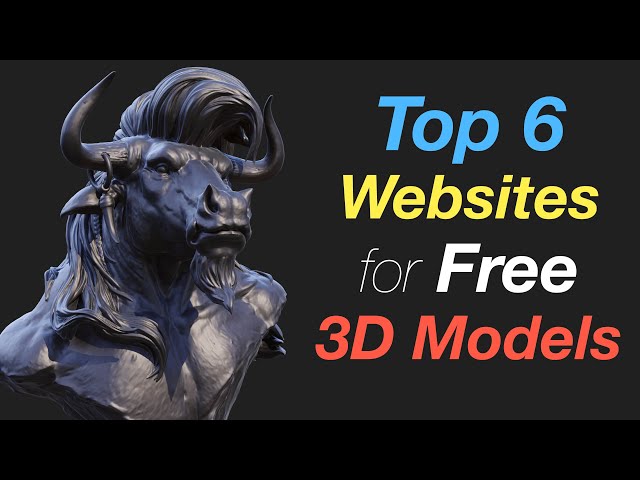 Top Websites 3D Models (Including Some Hidden Gems) YouTube