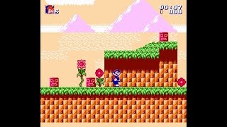 Sonic NES Hack: New Backgrounds (Somari Hack)