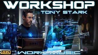 Workshop of TONY STARK - Deep Music for Productive Work - Focus Music for Work and Studying