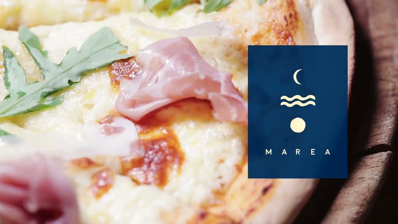 Pizza - Marea Restaurant, Chalkida, Evia, Greece.