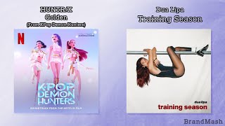 Download Lagu HUNTR/X \u0026 Dua Lipa - Golden / Training Season (Mashup) MP3