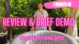 Canadian spa Grand rapids Review and brief demo