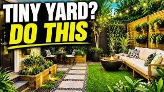 TOP 9 2026 SMALL BACKYARD LANDSCAPING IDEAS | TURNS A TINY YARD INTO A LUXURY OUTDOOR OASIS