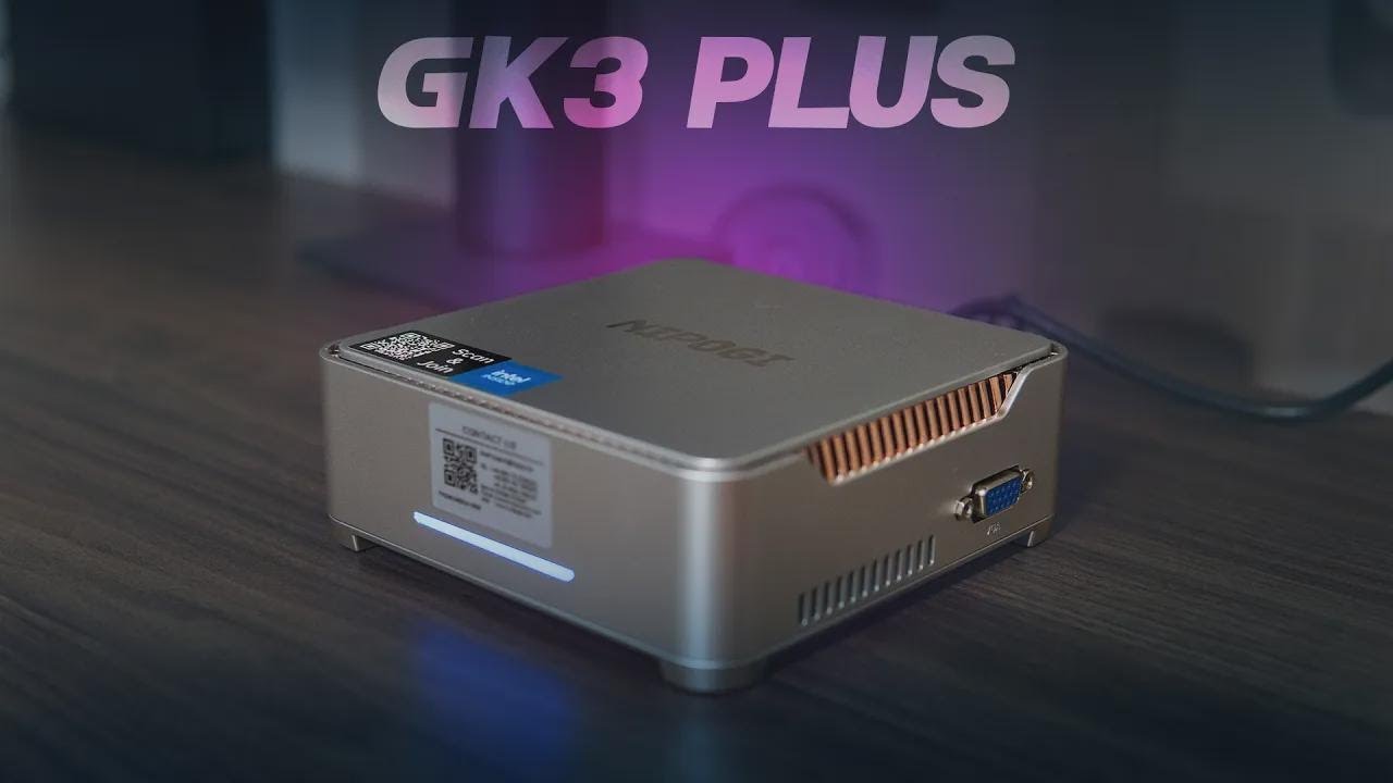 Mini PC for ONLY $200 | NIPOGI GK3 PLUS Review in Spanish - YouTube