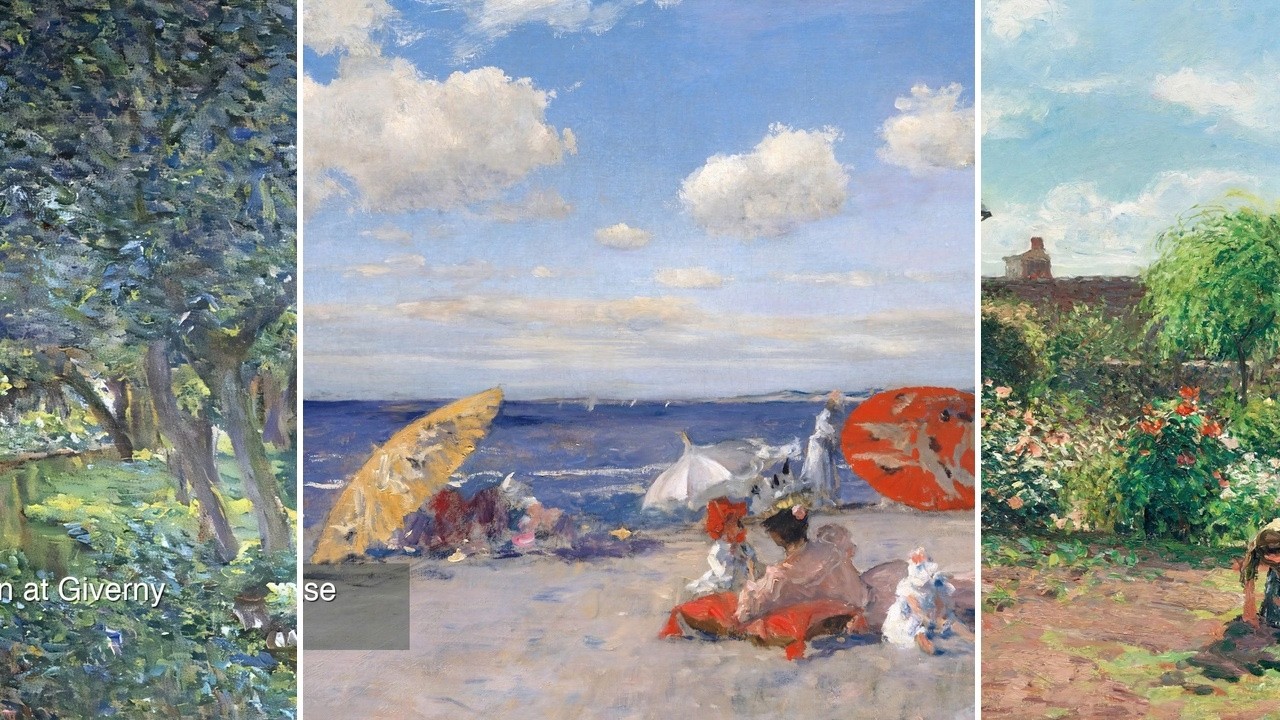 Impressionist Art TV — Silent Art Gallery · September 7 Night | At the Seaside… & others