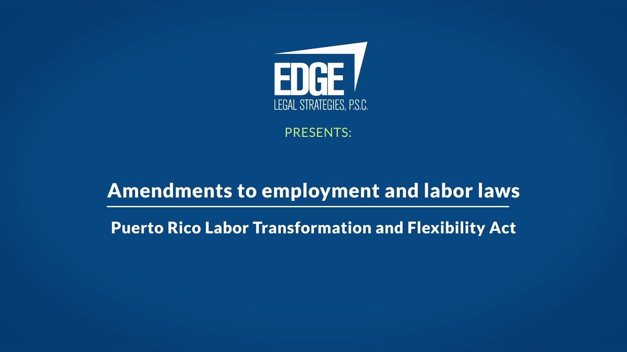 Puerto Rico's Transformation and Flexibility Act Explained