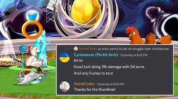 DragonFable - Snuggle Bear vs Chickencow