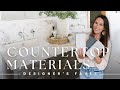 BEST Countertops For Your Home - My PROS and CONS list...btw, I have them all...