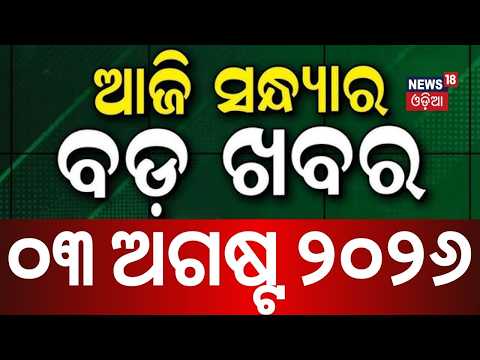 ଆଜି ସନ୍ଧ୍ୟାର ବଡ଼ ଖବର | Odisha Flood News | CM Mohan Majhi | Weather News | Top Headlines | Odia News