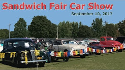 Sandwich Fair Car Show -- time lapse walk through -- 2017