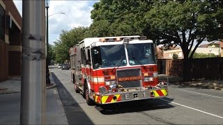Reading Fire Department Engine 1 Responding