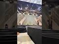 A corner of the stage of the Miss Business Global 2025 contest is under completion.