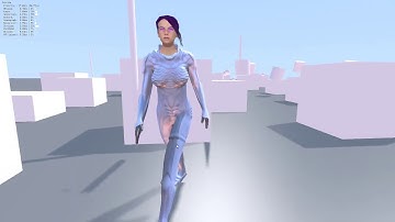 UPBGE Body Motion, Movement And Locomotion Test