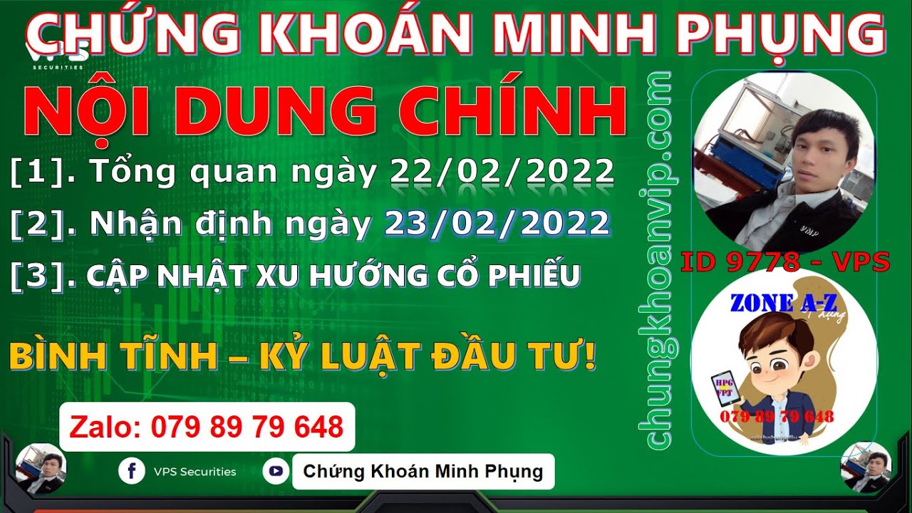 Chứng khoán hàng ngày 22/02 ✅ Nhận định thị trường... - youtube