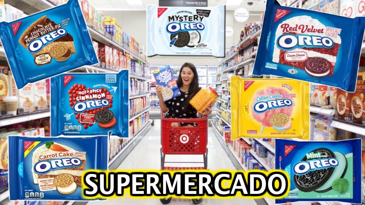 ¡DIFERENTES SABORES OREO! TAG del SUPERMERCADO en ESTADOS UNIDOS! Caro Trippar