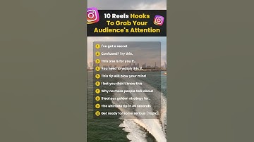 10 Reels Hooks To Grab Your Audience