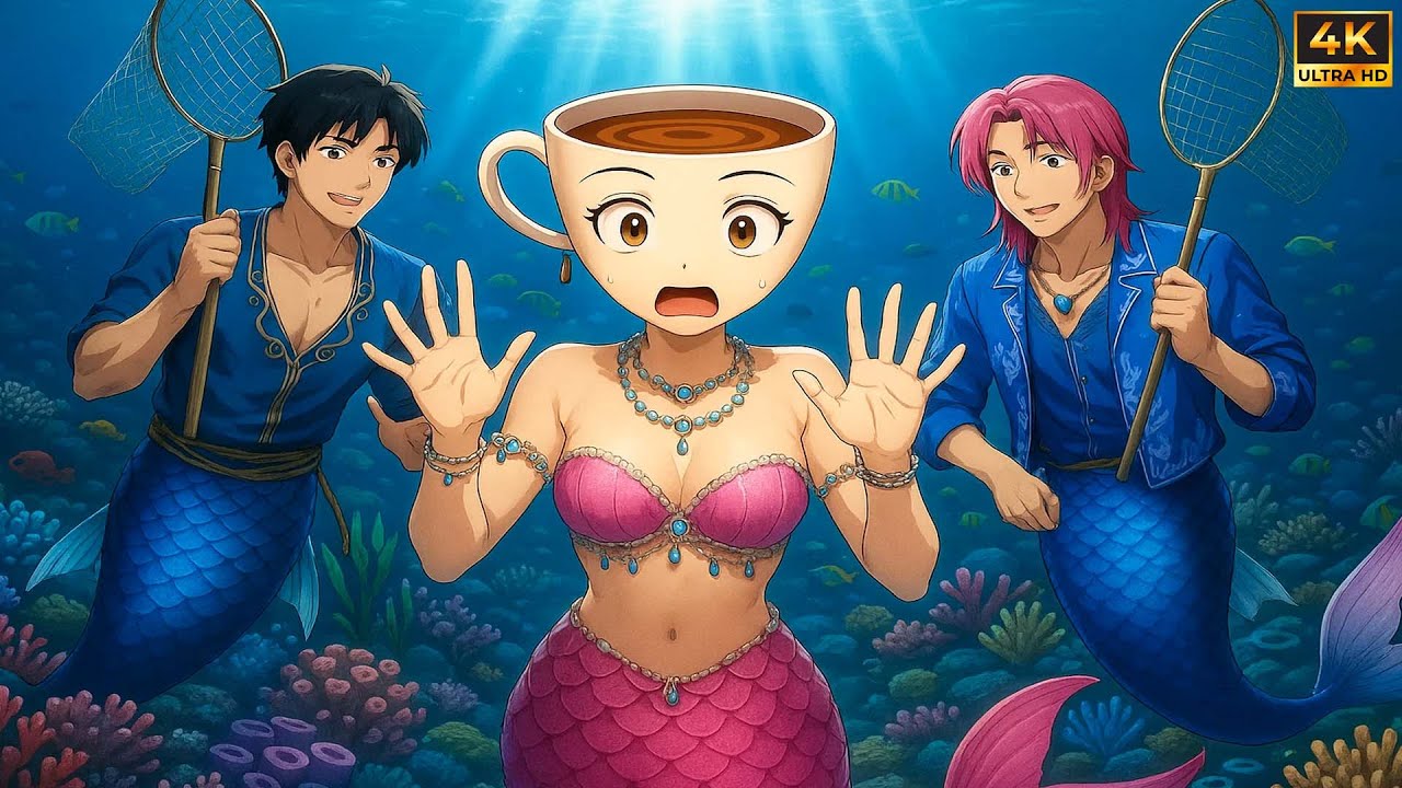 SIGMA GIRL WAR - RESCUING MERMAID BALLERINA CAPPUCCINA FROM MERMAID JINU PLOT | KPOP Demon Hunters