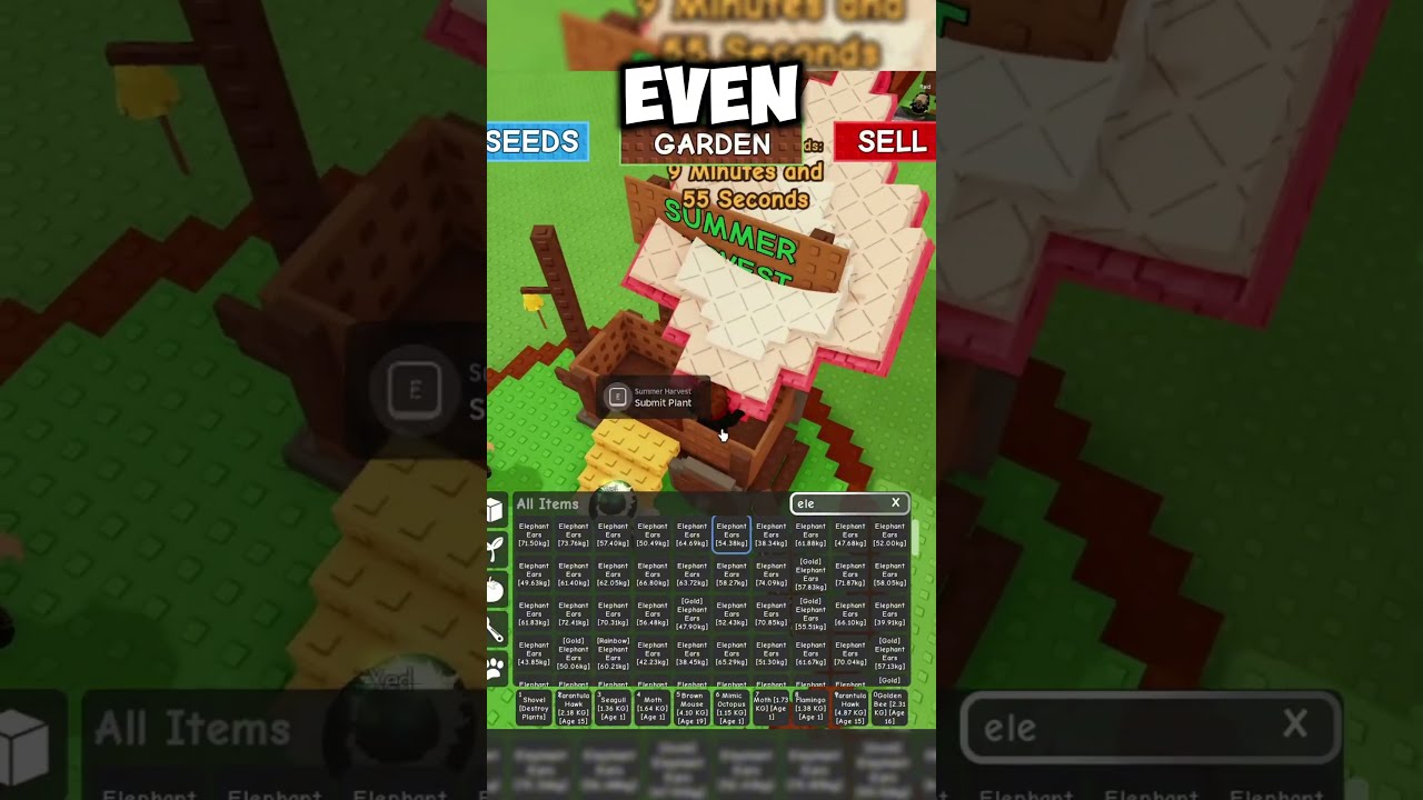 HUGE Summer Update In Grow A Garden 