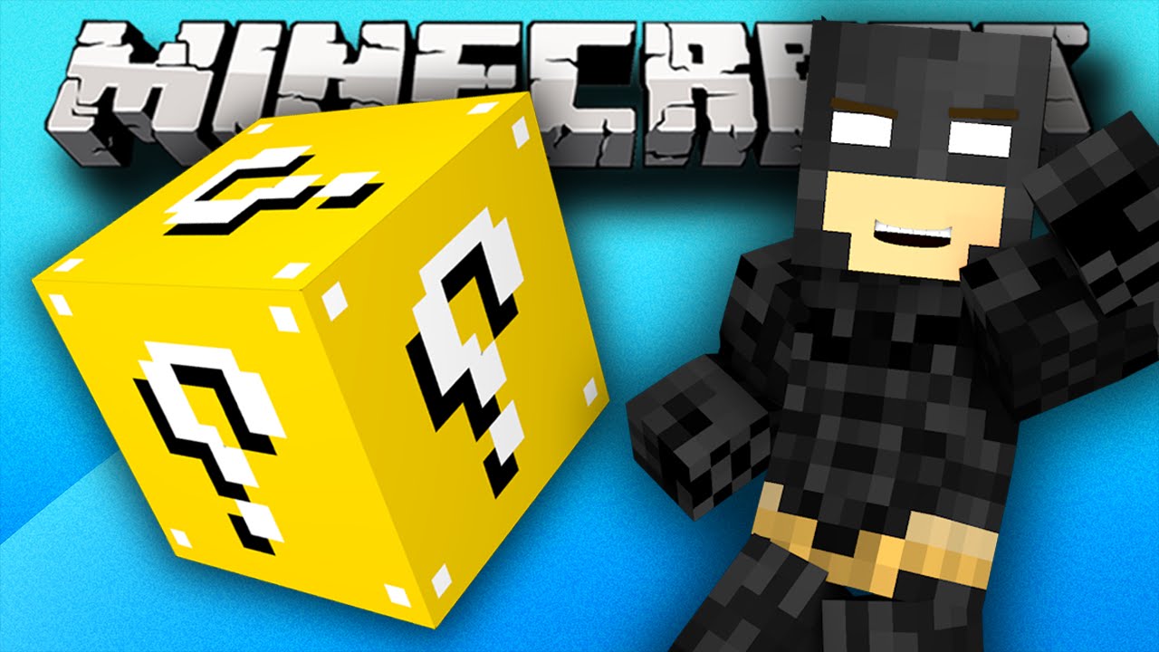 Minecraft New Lucky Block Mod Batman! (Minecraft Lucky Block Batman) w ...