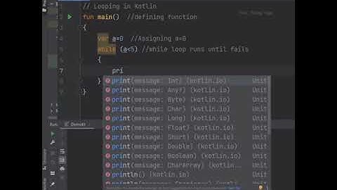Looping in Kotlin | Prof. Antony Vijay #shorts