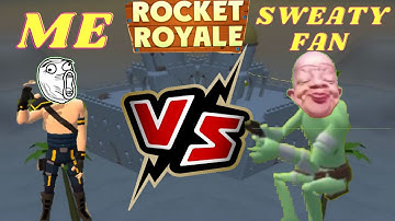 Rocket Royale - 1v1ing A Sweaty Fan With Funny Memes And Beats