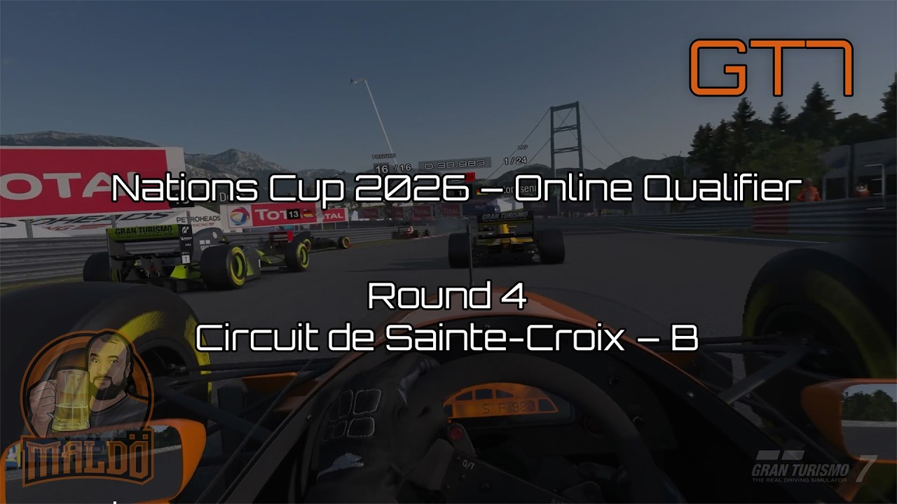 Formular Cars Take 2 at Circuit de Sainte-Croix – B | Nations Cup 2026 Round 4 | GT7 VR2 | PS5