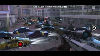 Pure Sniper Z32 Mission 3 Crash And Dash Kill All Looters With Red Holdalls screenshot 5