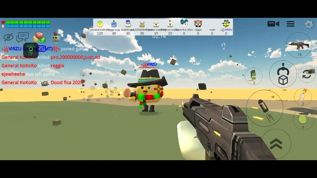 Larry Green Mod chicken gun com larry mod - YouTube