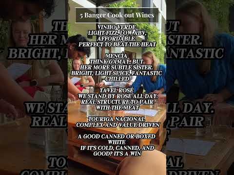 Best wines for a cookout in 2026