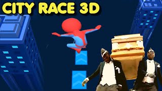 Canción de los Hombres del Ataud (Astronomia) en un Juego de Carreras en la Ciudad (City Race 3D) screenshot 4