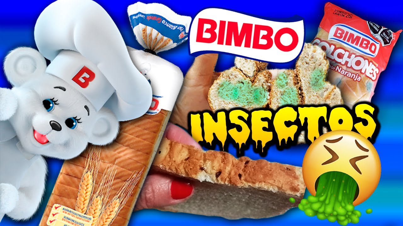 Cosas ASQUEROSAS encontradas en PANES BIMBO México 🤮
