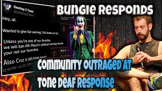Bungie's Braindead Response to AFK ToS has the community furious
