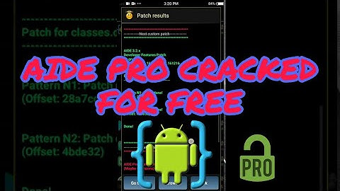 How to unlock AIDE pro | with unlocked all features (cracked) | 2018