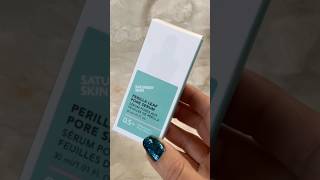 Saturday Skin Perilla Leaf Pore Serum #SkincareRoutine #SaturdaySkin