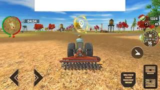 Real Tractor Farming Sim Games 3D - New Tractor Games - Gameplay Android screenshot 3