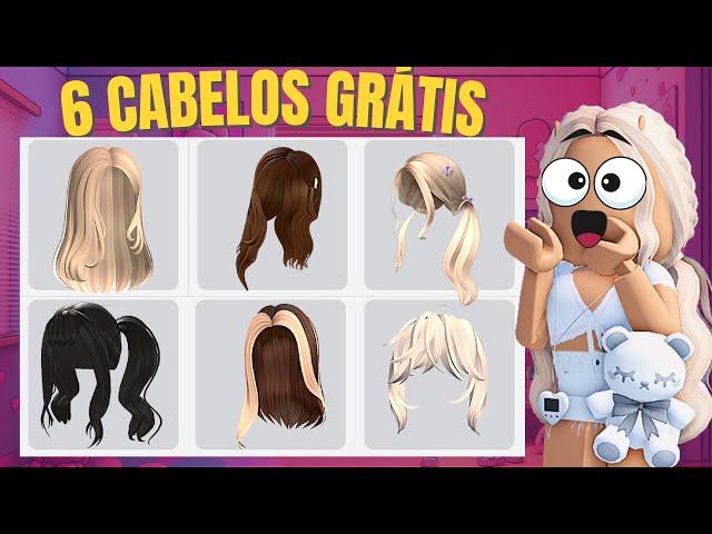 como pegar o cabelo da wandinha no roblox de graça no avatar