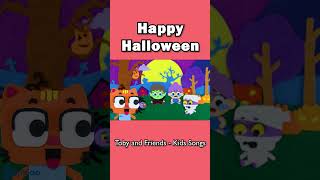 Happy Halloween Song - Toby And Friends | Animal Songs For Kids #shorts