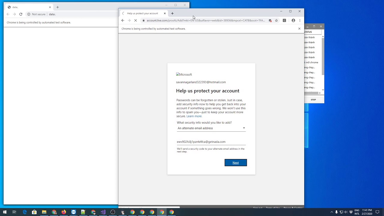 New Create Hotmail Domain @live.com @msn.com @hotmail.es etc. - 100% Working 01/2022