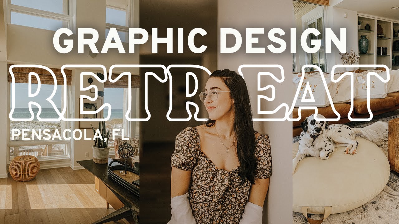 WEEK IN MY LIFE | graphic design retreat in pensacola florida