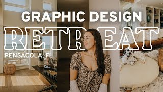 WEEK IN MY LIFE | graphic design retreat in pensacola florida