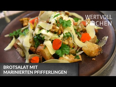 Brotsalat mit marinierten