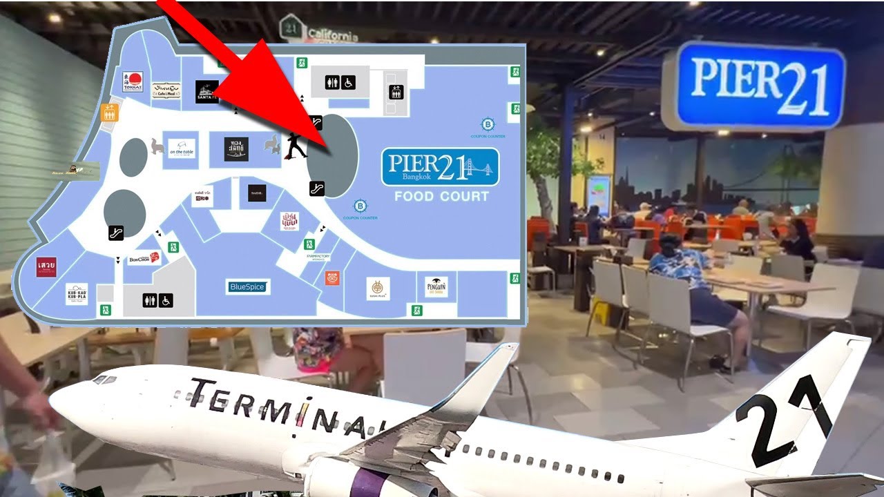 Pier 21 Food Court Terminal 21 Pattaya — Location & How to Get There | GoPro Tour, December 10, 2025