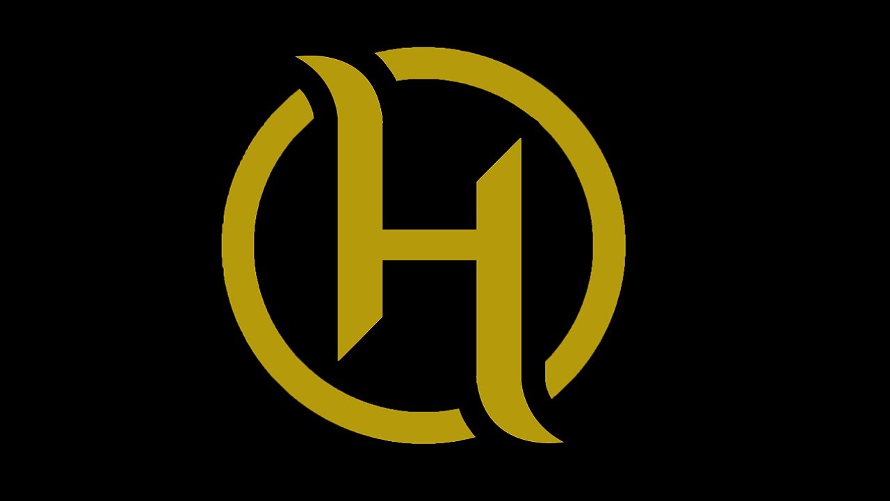 Photoshop Tutorial - H Letter Logo Design - Adobe Photoshop CC Tutorial