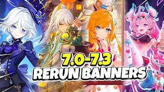 ALL NEW! RERUN BANNER 7.0 - 7.3 ROADMAP! SAVE NOW - Genshin Impact