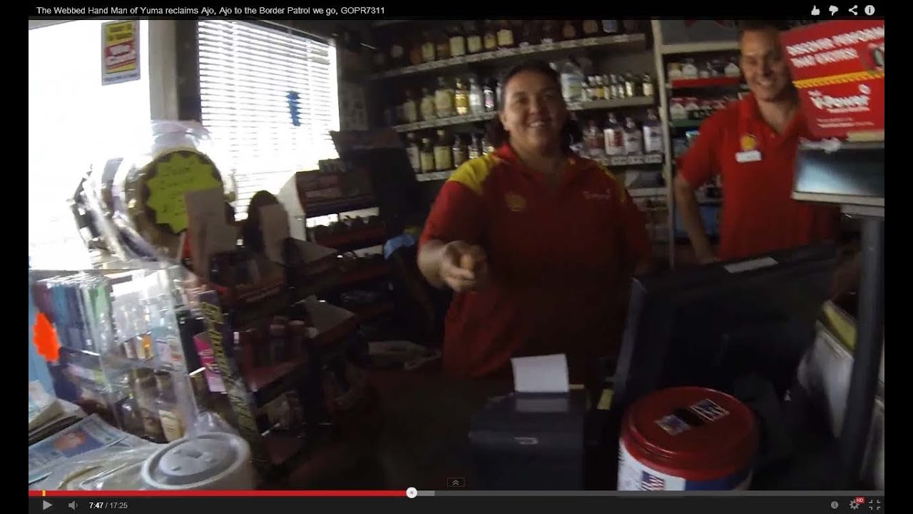 Shell Station Car Wash APS Power Outage, The bed Hand Man of Yuma