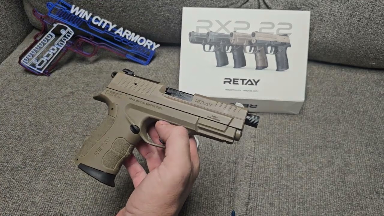 Tabletop review of the NEW Retay RXP 22 (a plinker? Or a stinker?)