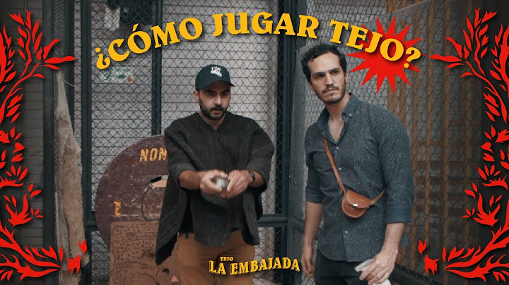 Cómo jugar tejo