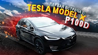 Моя реакция на теслу Tesla Model X P100D