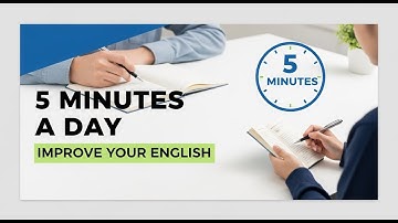 How 5 Minutes a Day Made Me Fluent in English || Improve Your English || Beginners (A1–A2 Level)